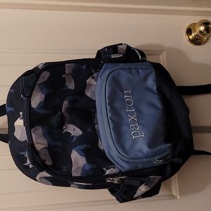 COPY - NWOT Pottery Barn Kids Rhino Backpack - Embroidered with name PAXTON